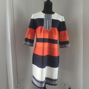 Signature Bold Striped Mini Dress